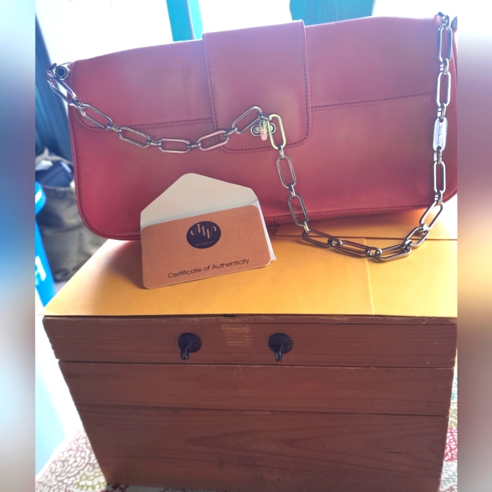 MONSAC LEATHER PURSE